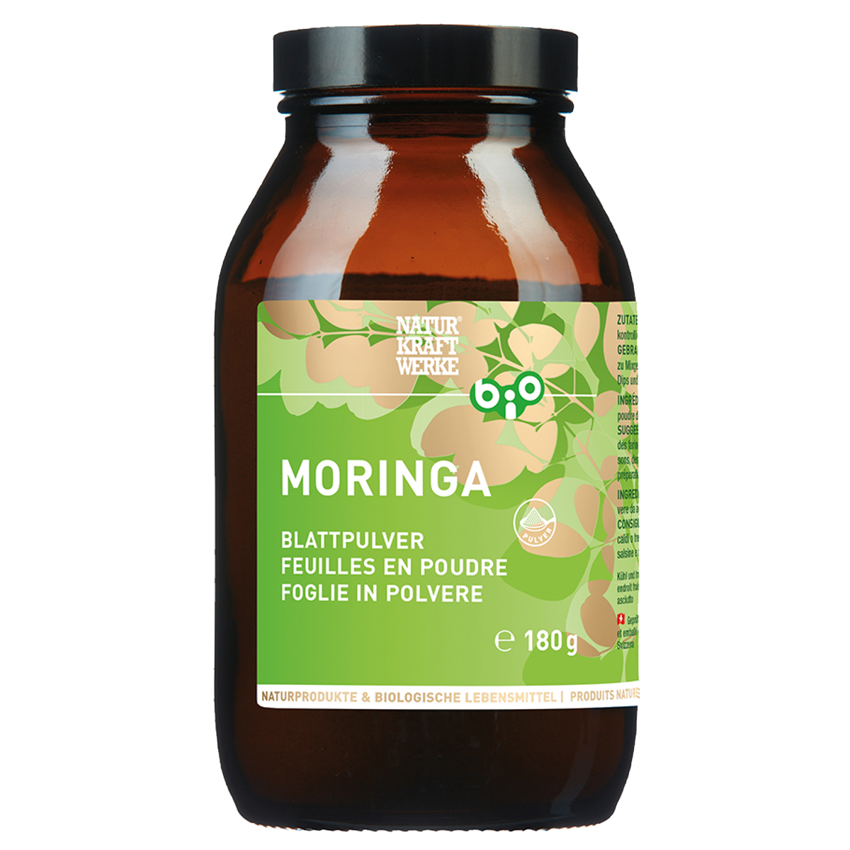 Naturkraftwerke Moringa Blattpulver Bio 180 g