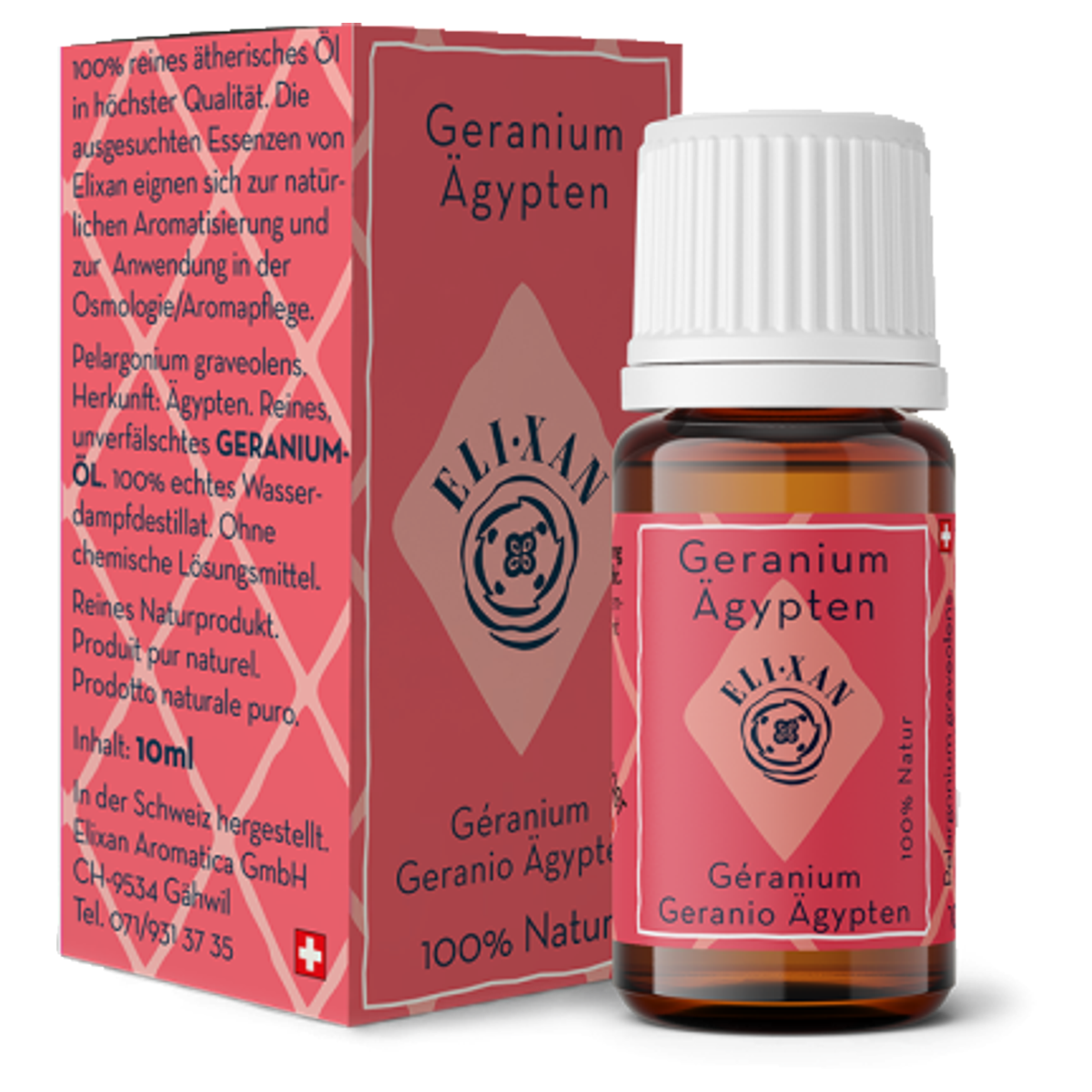 Elixan Geranium ägyptisch Öl 10 ml