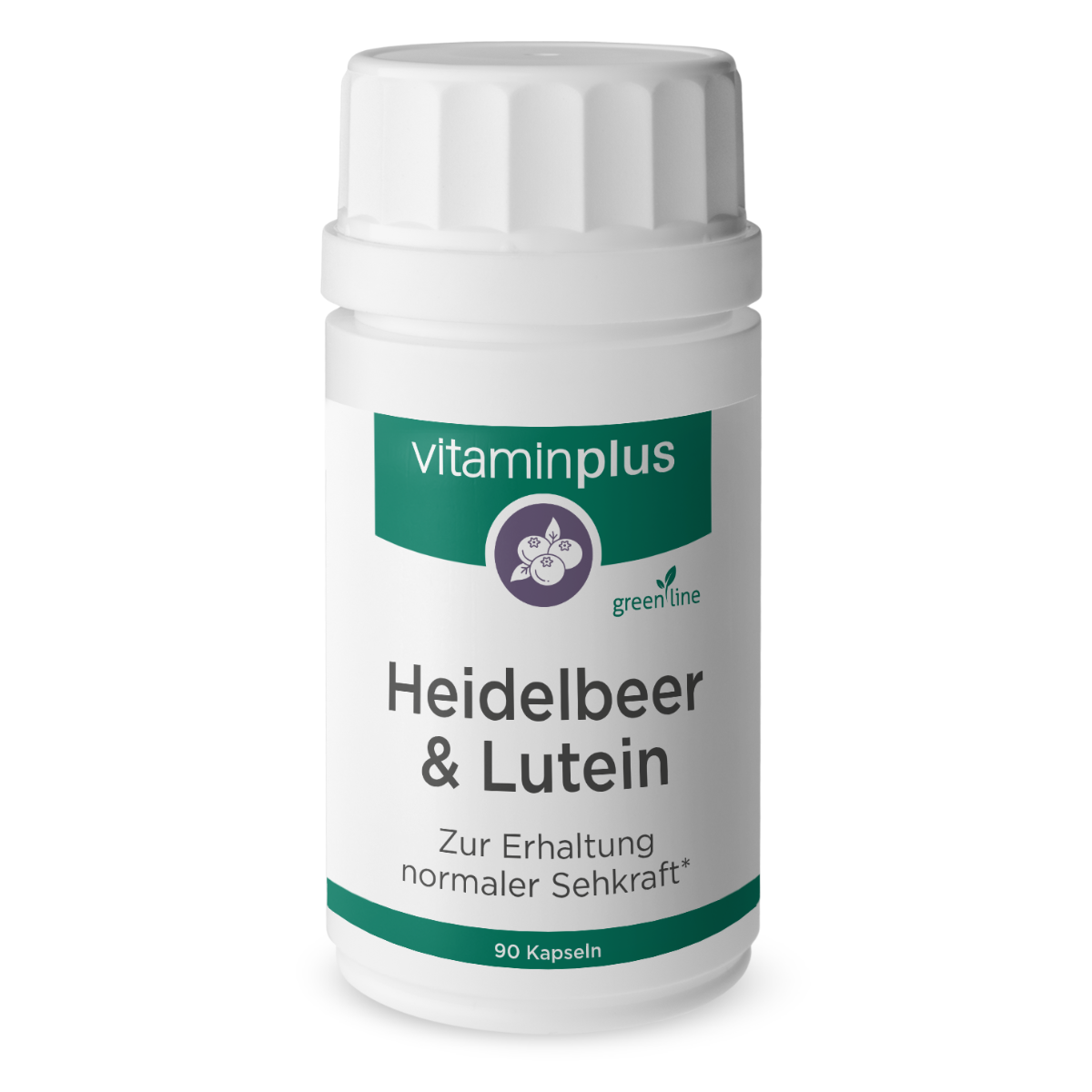 Vitaminplus Heidelbeer und Lutein Kapseln 90 Stück