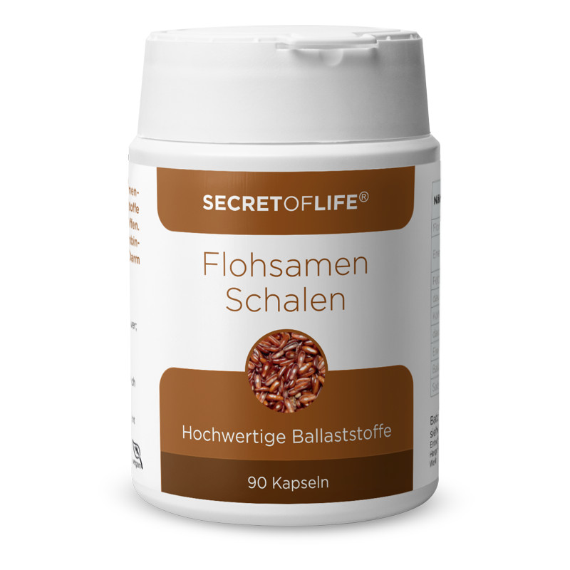 Secret of Life Flohsamen Kapseln 90 Stück