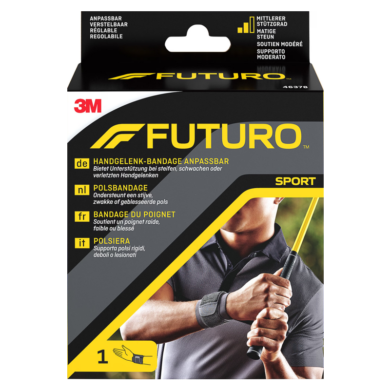 3M Futuro Sport Handgelenkbandage anpassbar schwarz