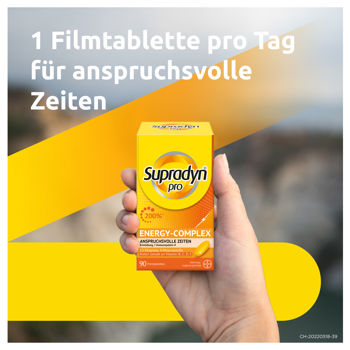 Supradyn pro energy-complex Filmtabletten Dose 90 Stück