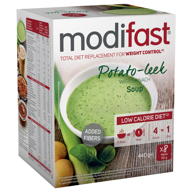 Modifast Suppe Kartoffel/Lauch 8 x 55 g