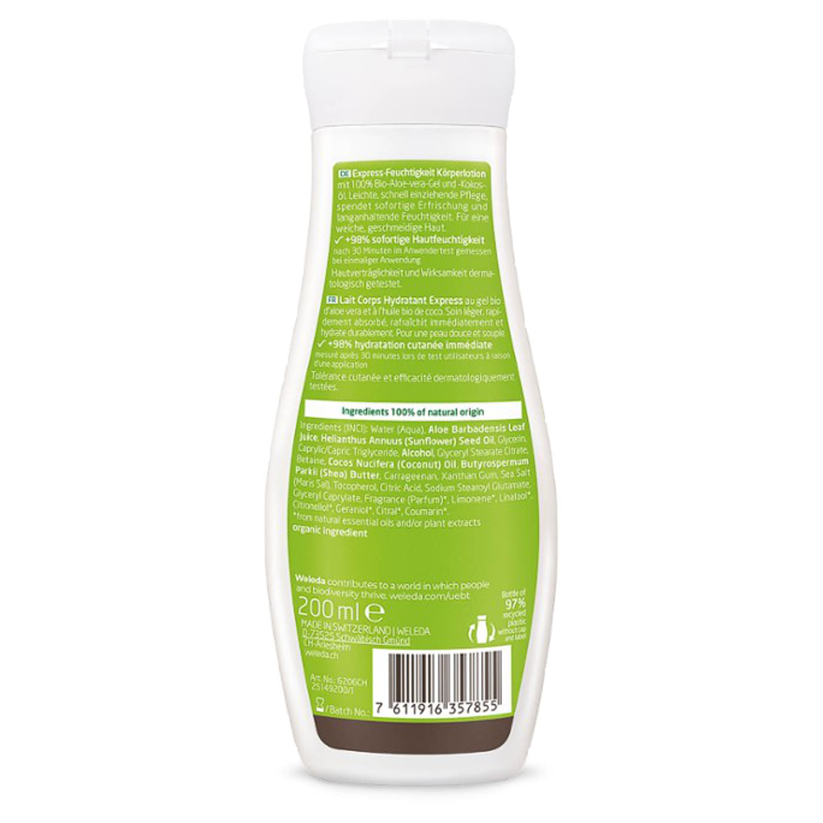 Weleda Körperlotion Citrus Express-Feuchtigkeit 200 ml