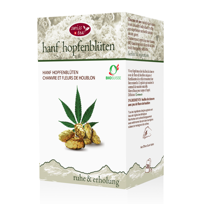 Swisstea Hanf Hopfenblüten Beutel 20 Stück