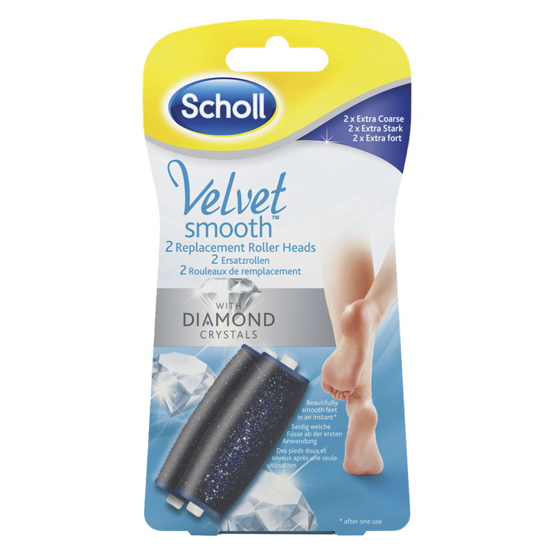 Scholl Velvet Smooth Ersatzrollen Extra Stark 2 Stück