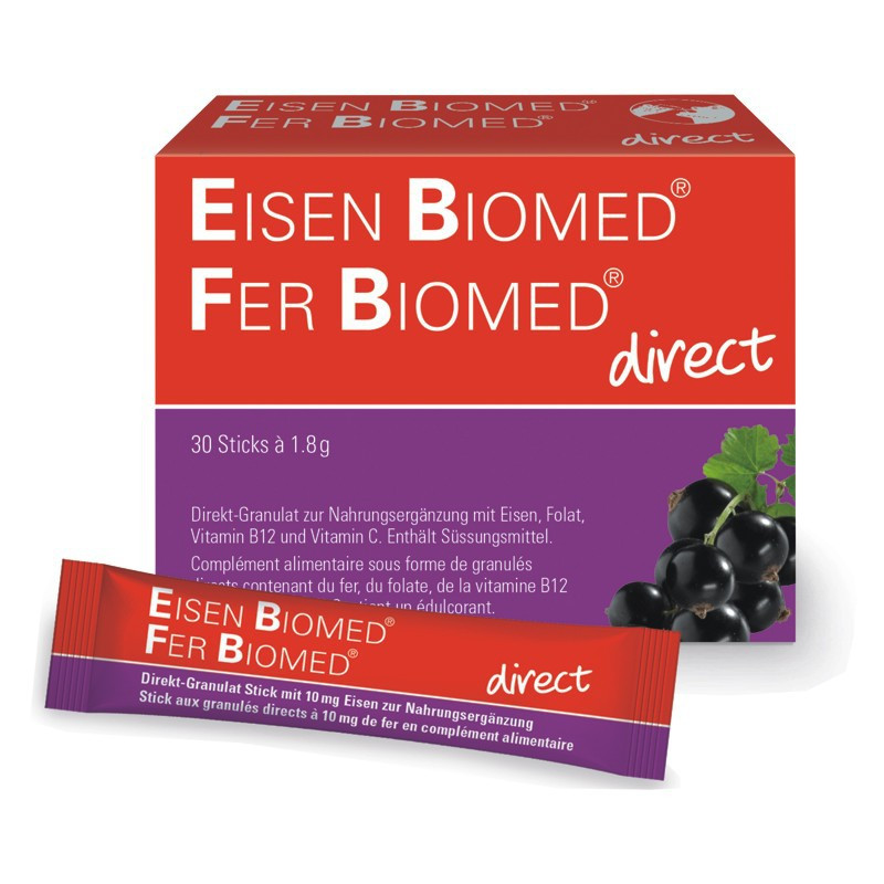 EISEN BIOMED direct Granulat Sticks 30 Stück