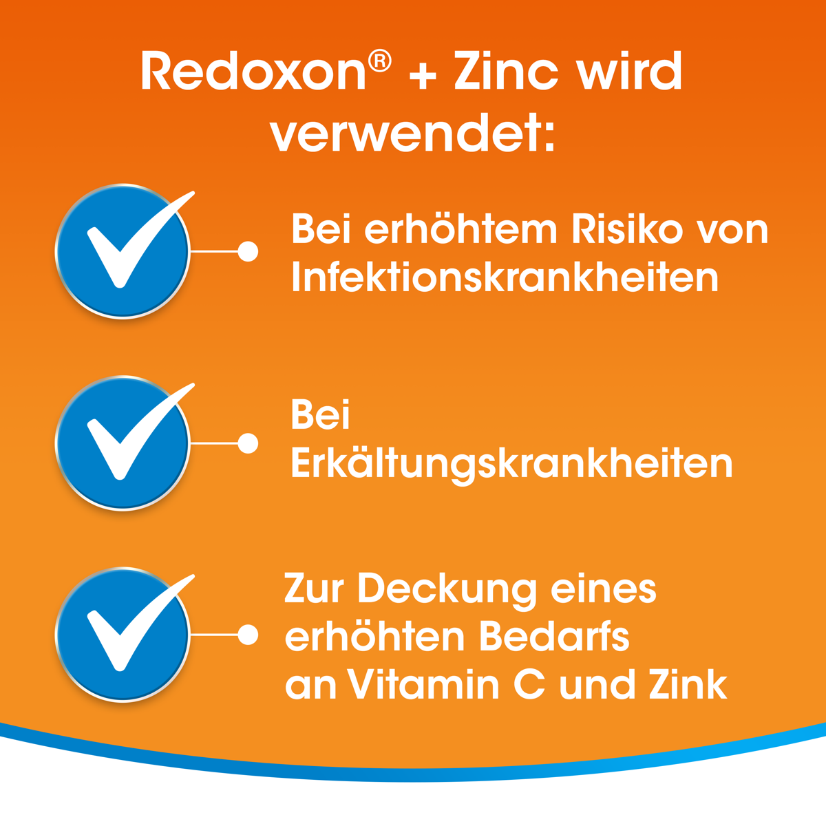 Redoxon Vitamin C + Zink 30 Kautabletten