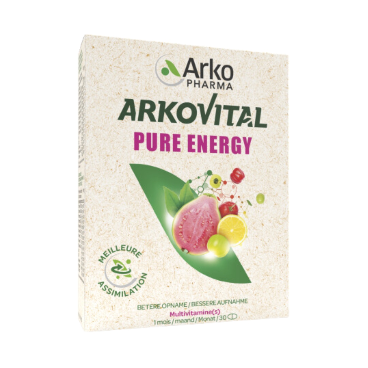 Arkovital Pur'Energie Vitamin + Mineral 30 Tabletten