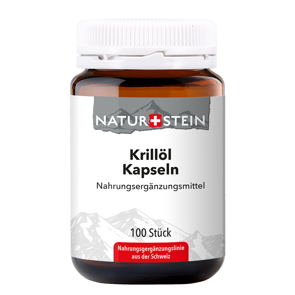 Naturstein Krillöl Kapseln 100 Stück