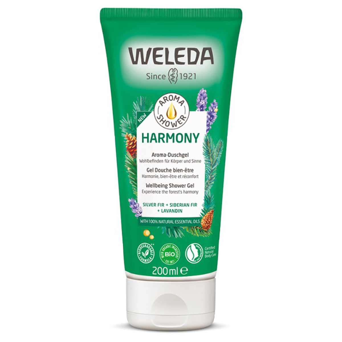 Weleda Aroma Shower Harmony Tube 200 ml