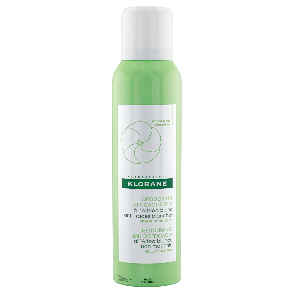 Klorane Deodorant 24 h weisse Malve Spray 125 ml