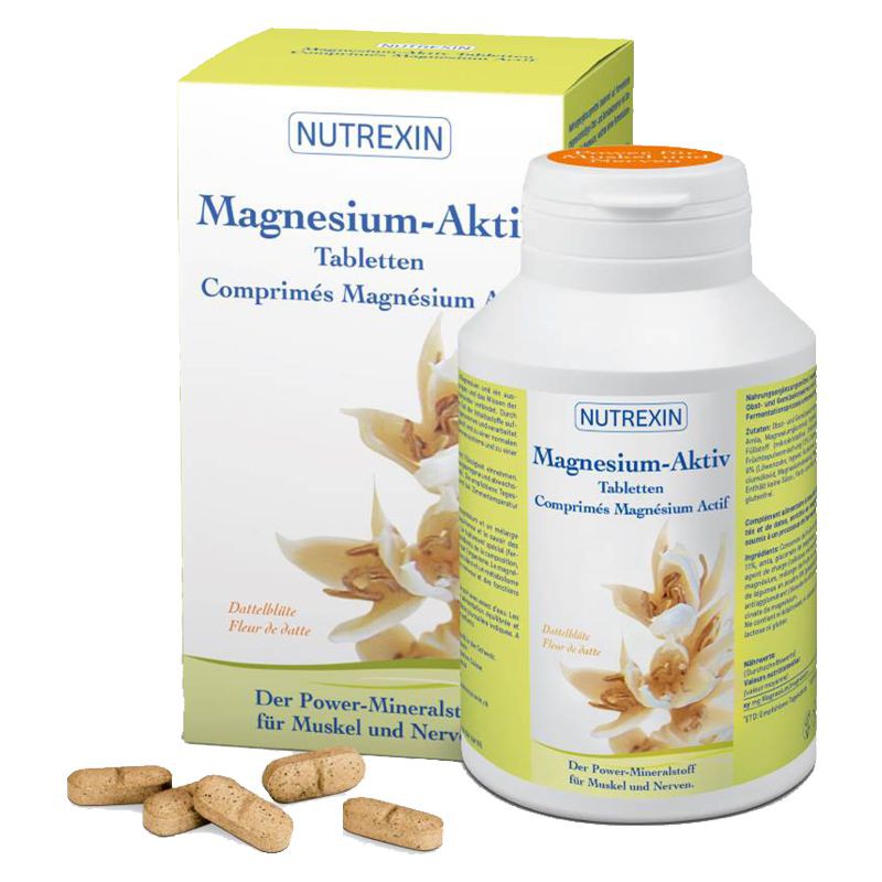 Nutrexin Magnesium-Aktiv Tabletten Dose 240 Stück