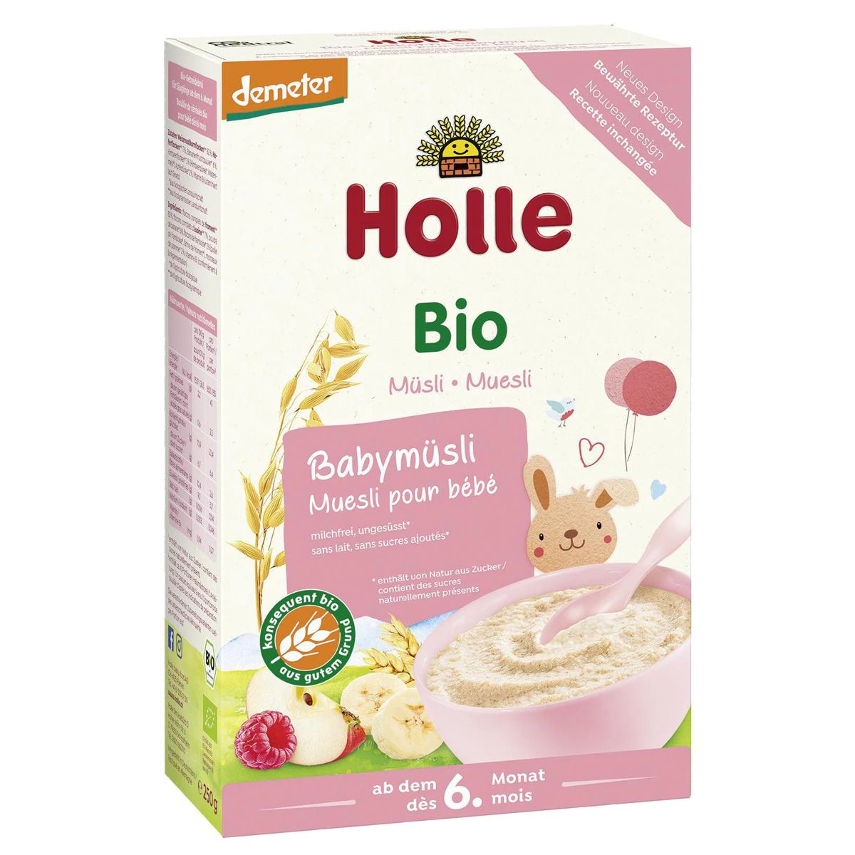 Holle Babybrei Babymüesli Bio 250 g