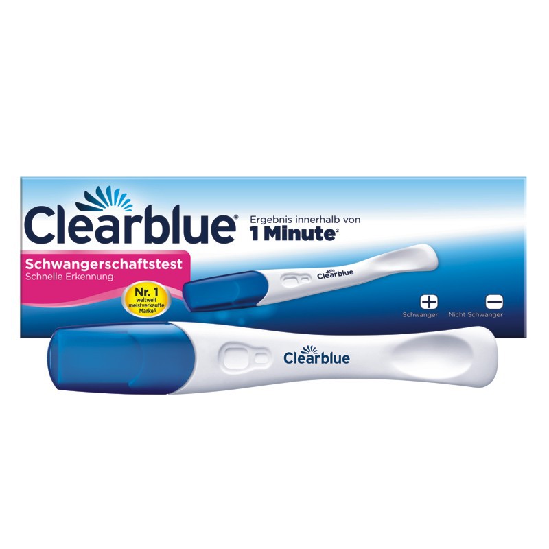 CLEARBLUE Schwangerschaftstest Schnell 1 Stück