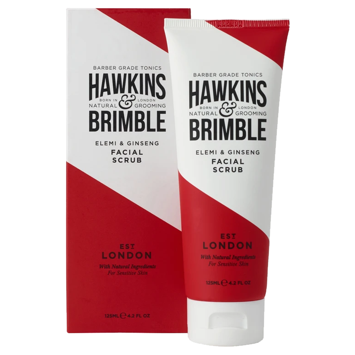 Hawkins & Brimble Facial Scrub Tube 125 ml