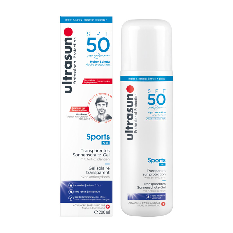 Ultrasun Sports Gel SPF 50 200 ml