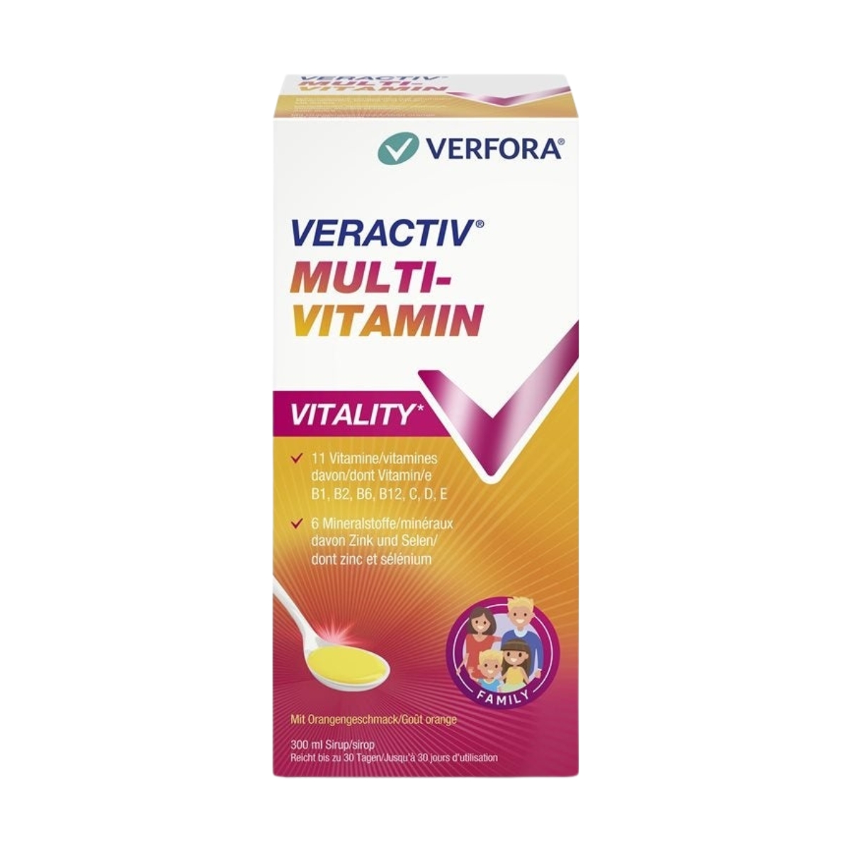 Veractiv Multivitamin Sirup 300 ml