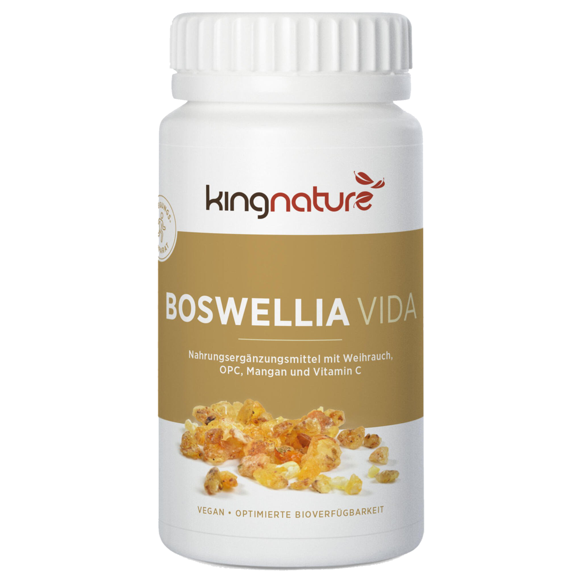 Kingnature Boswellia Vida Kapseln 100 mg Dose 90 Stück