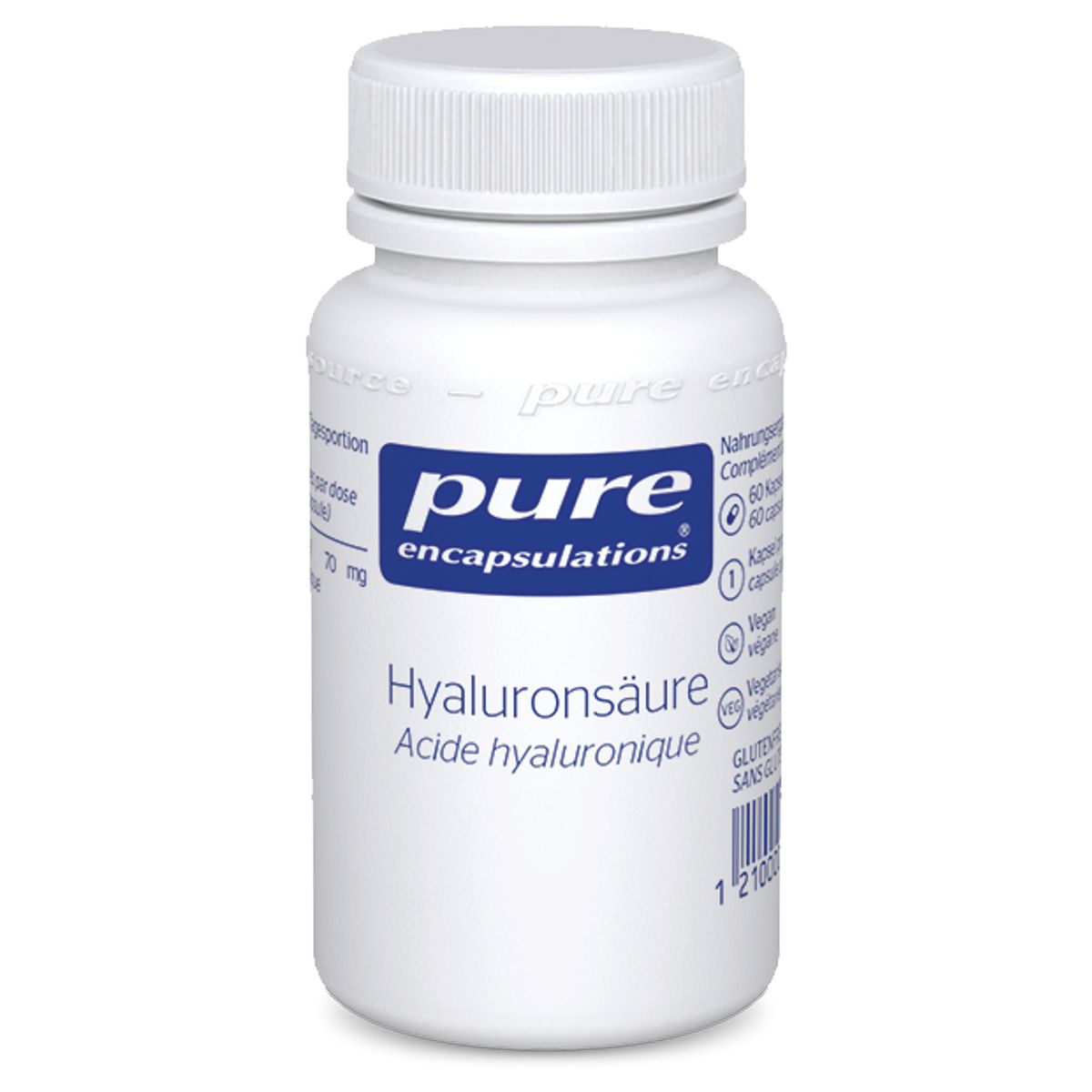 Pure Hyaluronsäure Kapseln Dose 60 Stück