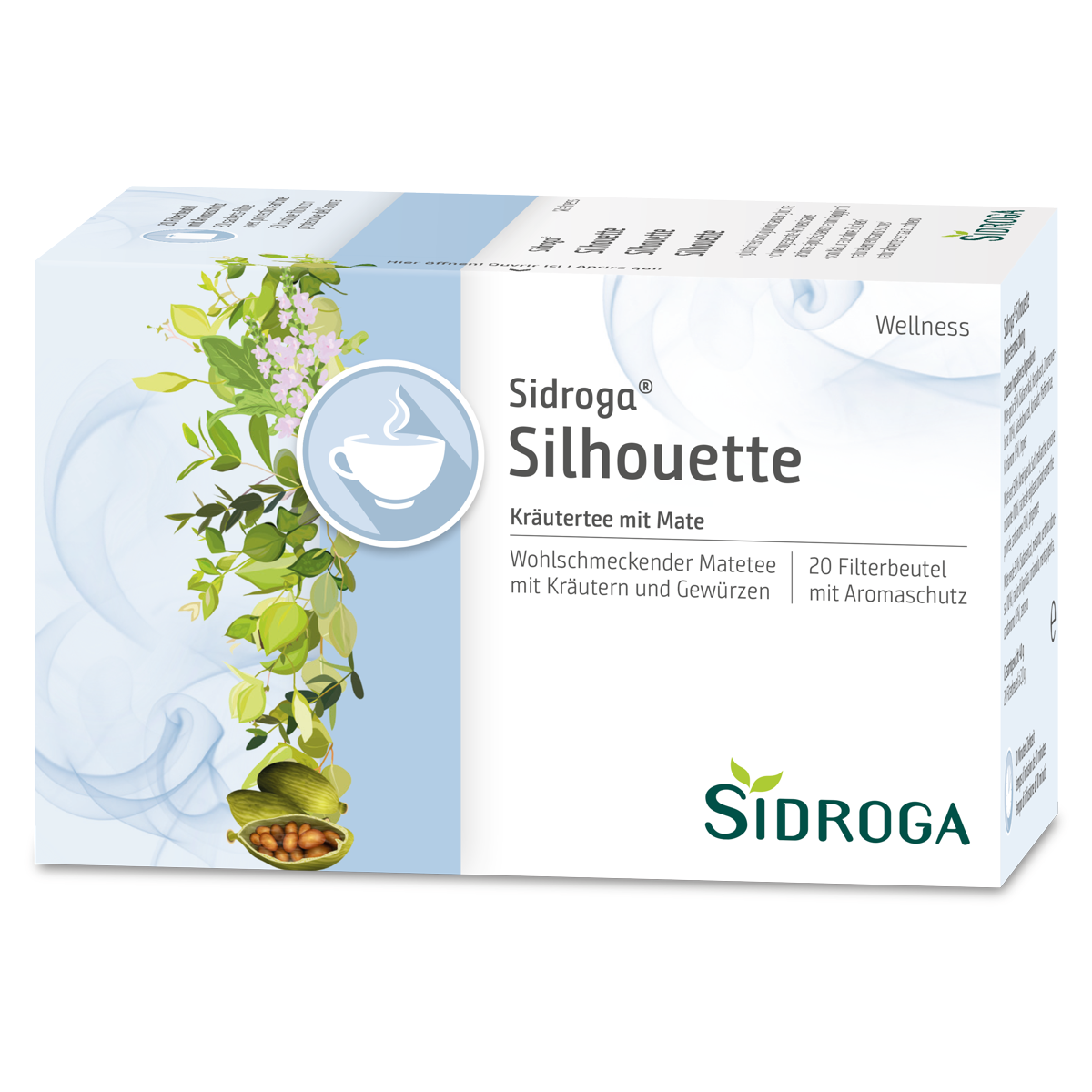 Sidroga Wellness Silhouette Tee 20 Beutel