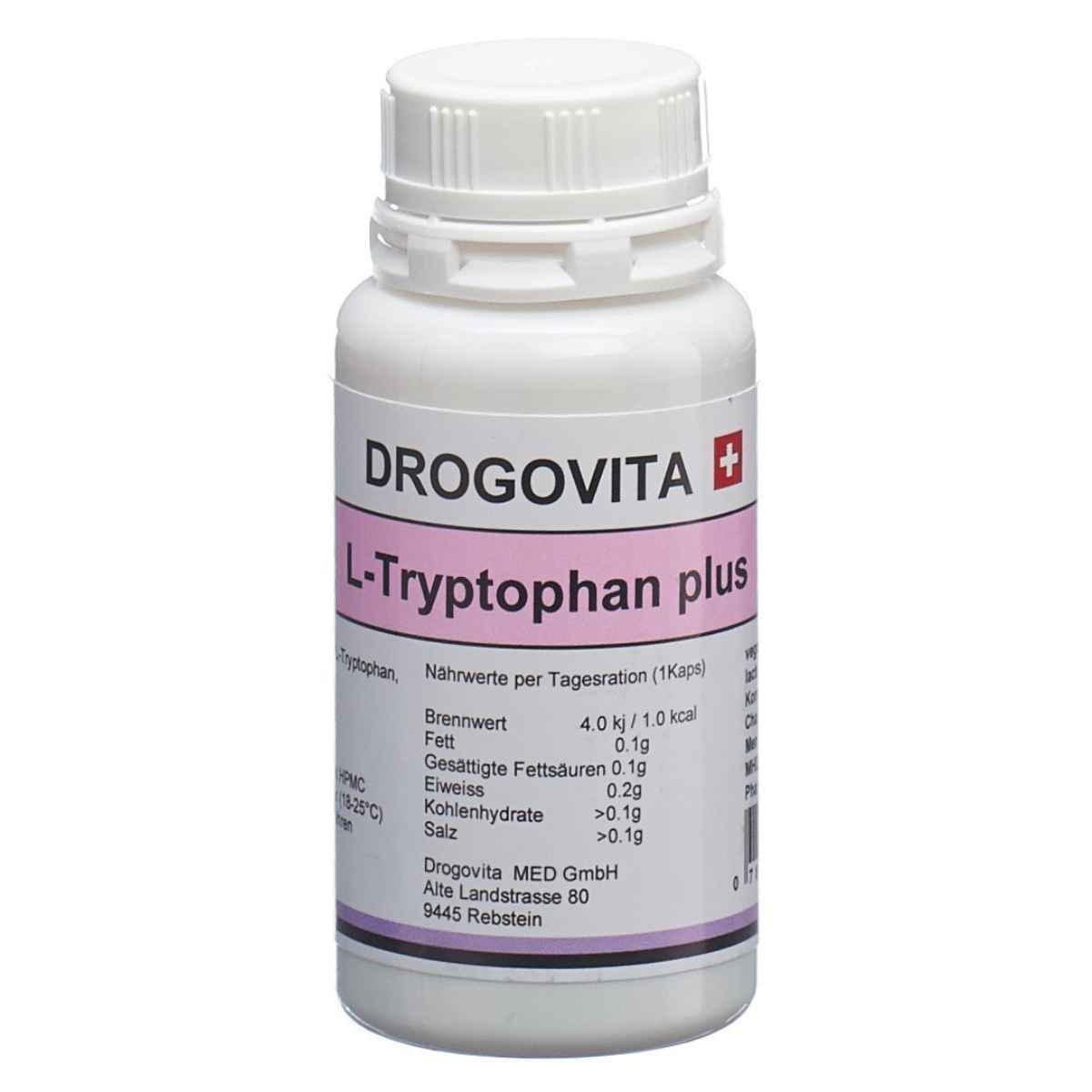 DROGOVITA L-Tryptophan plus Kapseln 50 Stück