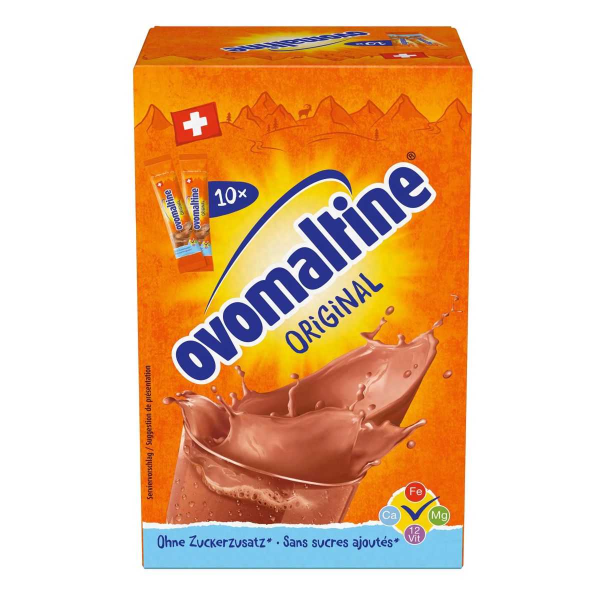 Ovomaltine Pulver 10 Beutel a 15 g