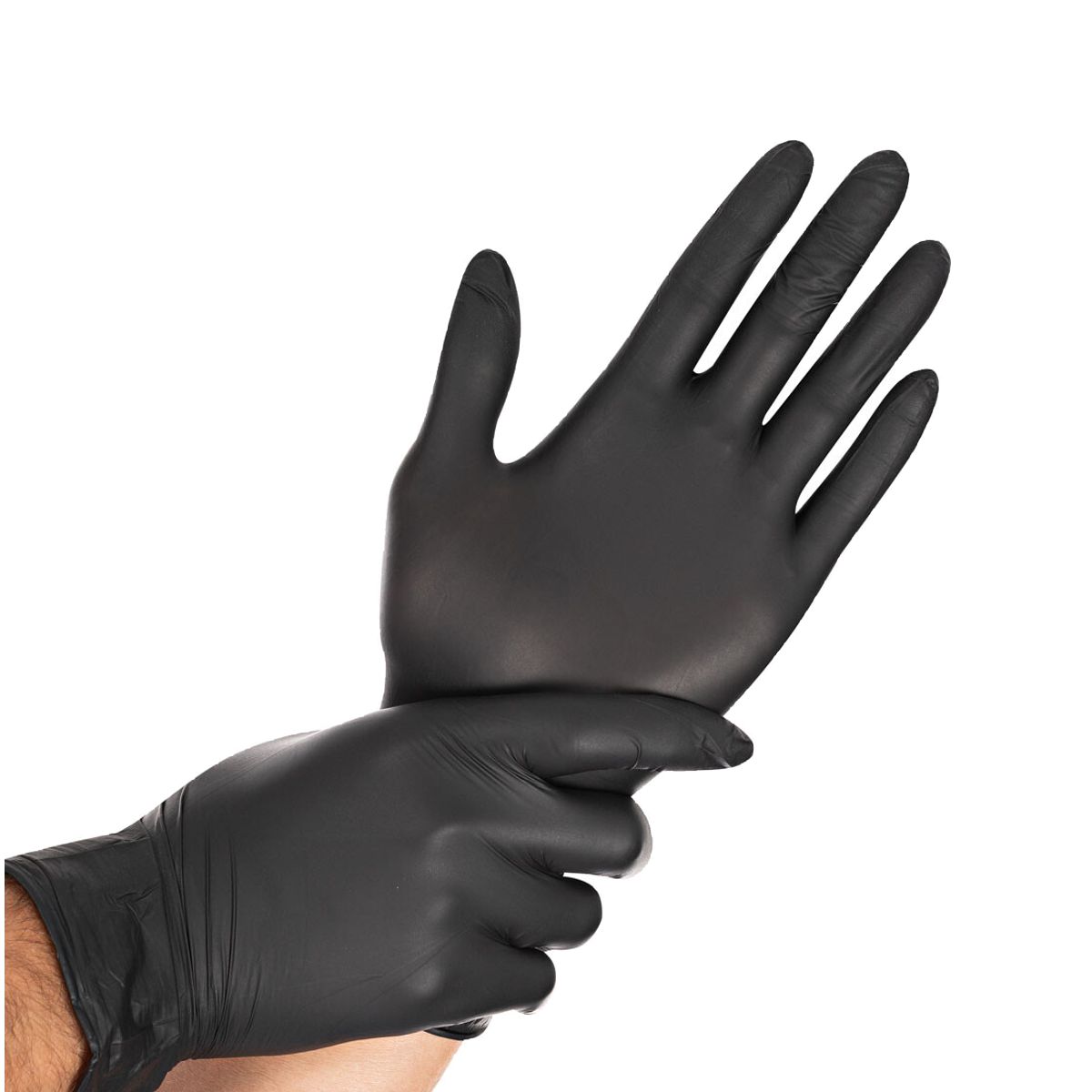 Gatamo Nitril Handschuhe schwarz Grösse M 100 Stück