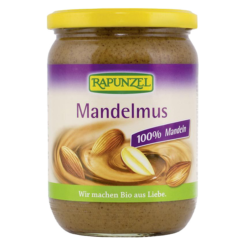 Rapunzel Mandelmus Bio braun Glas 500 g