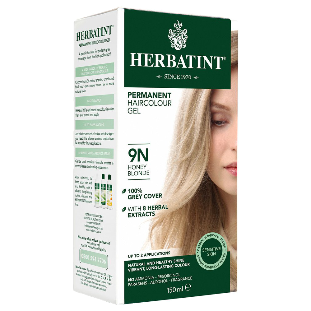 HERBATINT Haarfärbegel 9N Honigblond 150 ml