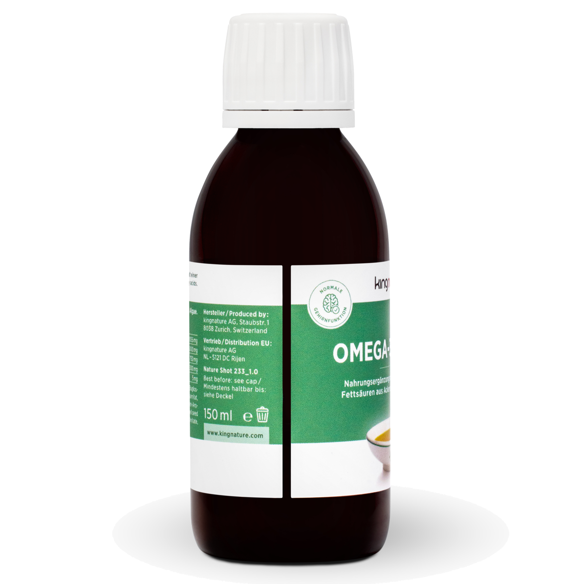 Kingnature Omega-3 Vegan 150 ml