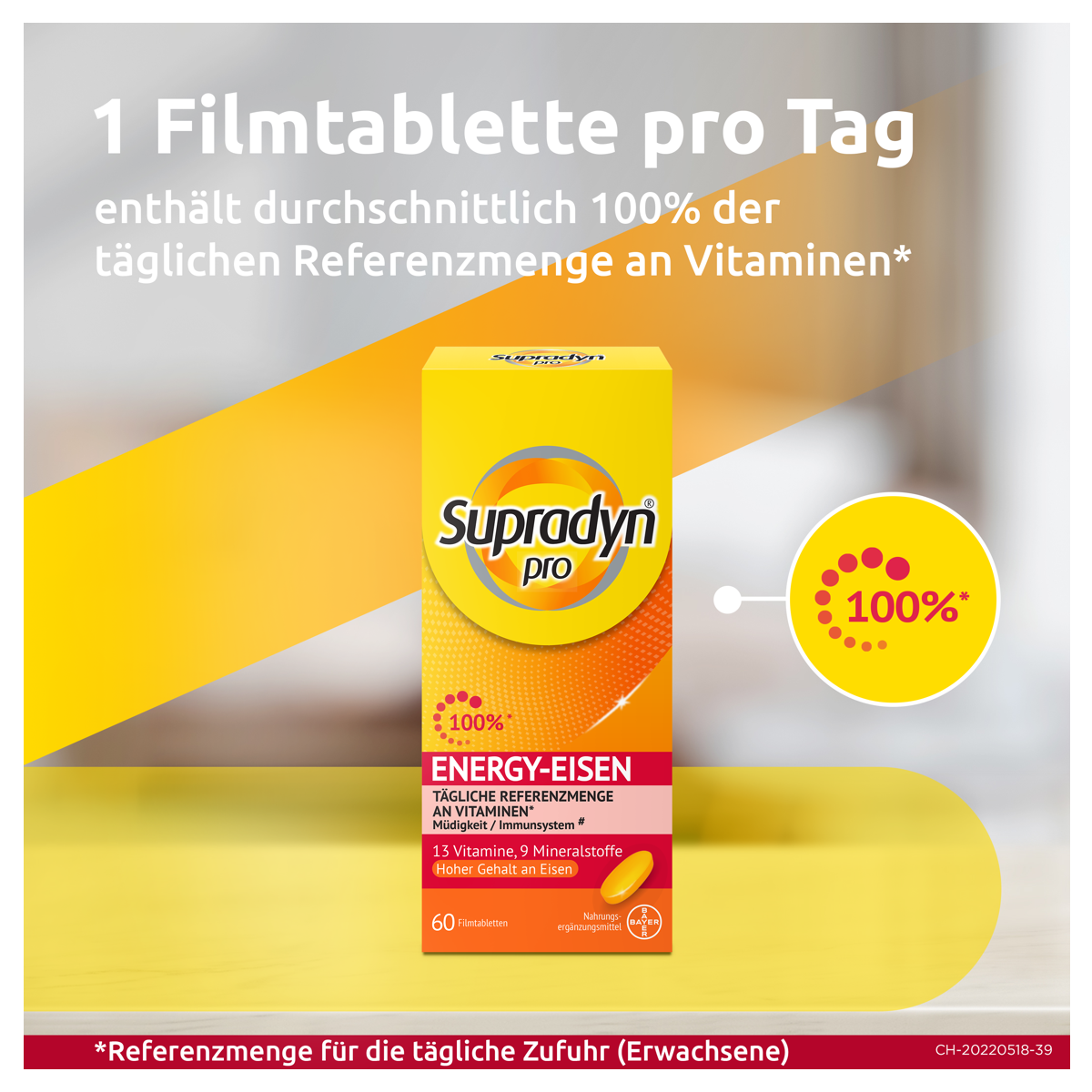 Supradyn Energy Eisen Filmtabletten 3x 60 Stück