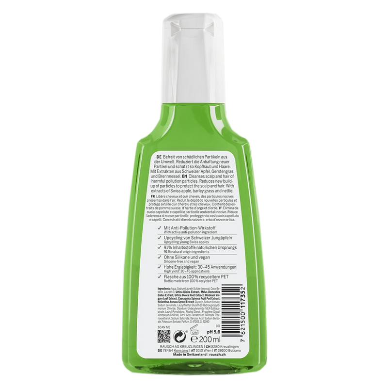 Rausch Anti-Pollution-Shampoo Schweizer Apfel