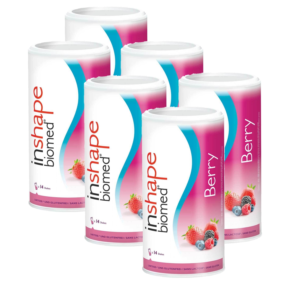 INSHAPE Biomed Pulver Berry 6x 420 g