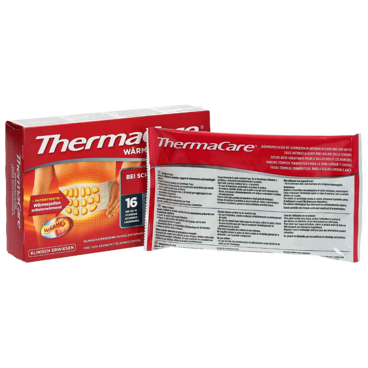 Thermacare Rücken Patch 4 Stück