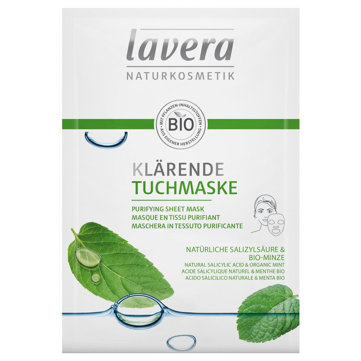 Lavera Tuchmaske klärend Beutel