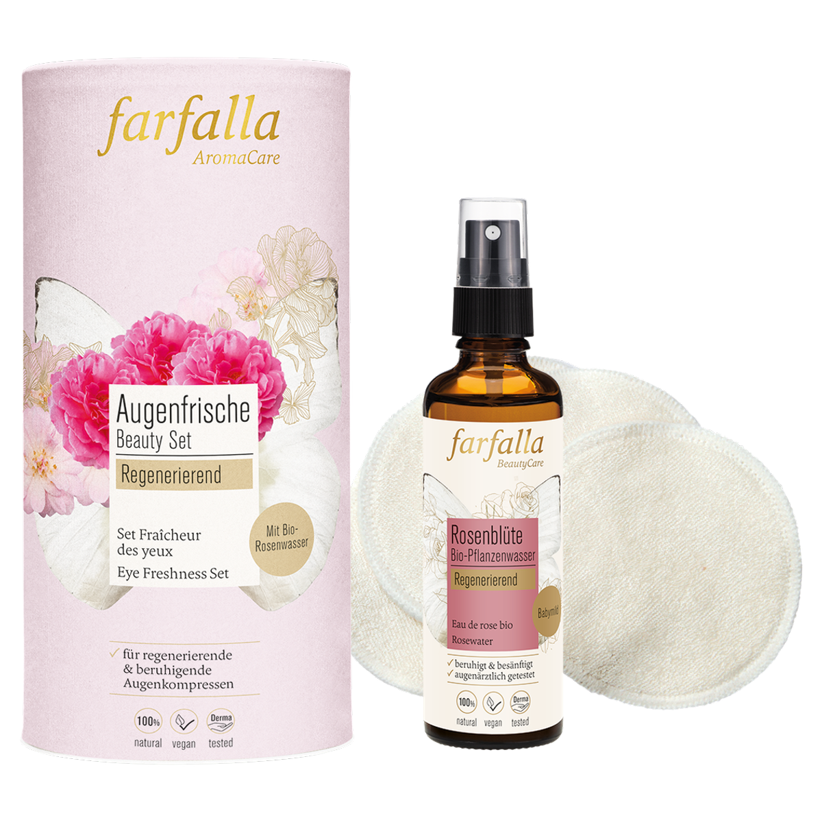 FARFALLA Beauty Set Augenfrische