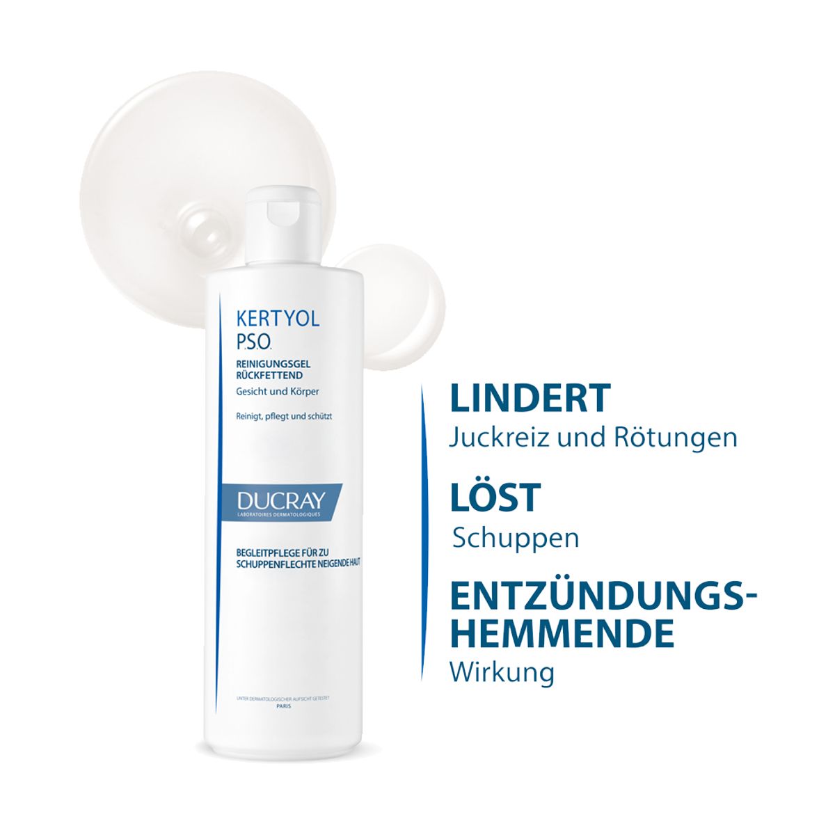 Ducray Kertyol PSO Reinigungsgel 400 ml