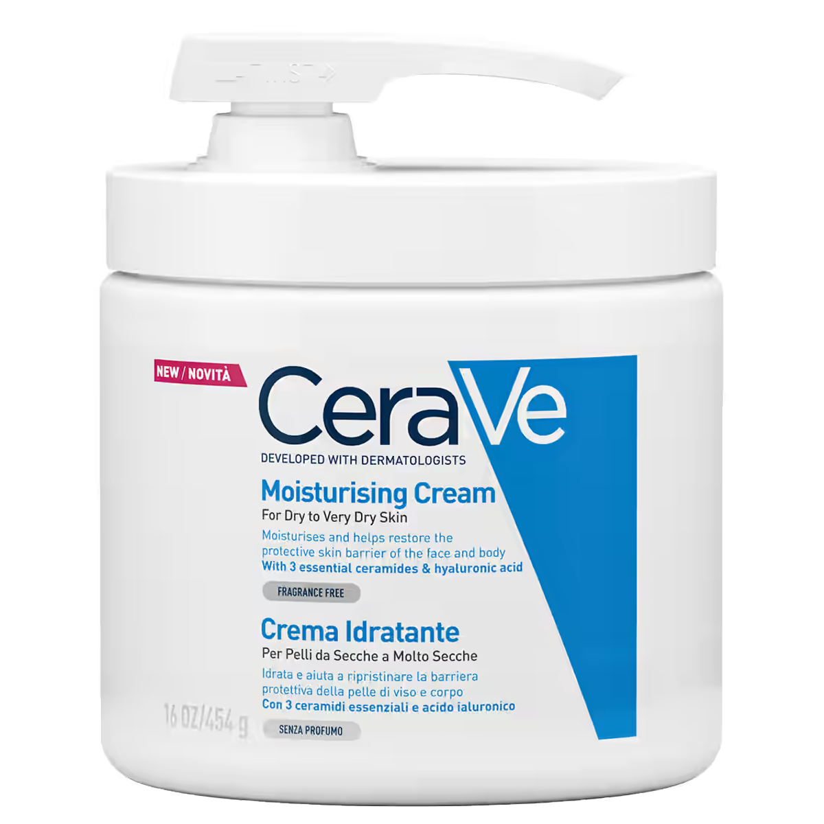 CeraVe Feuchtigkeitscreme Dispenser 454 g