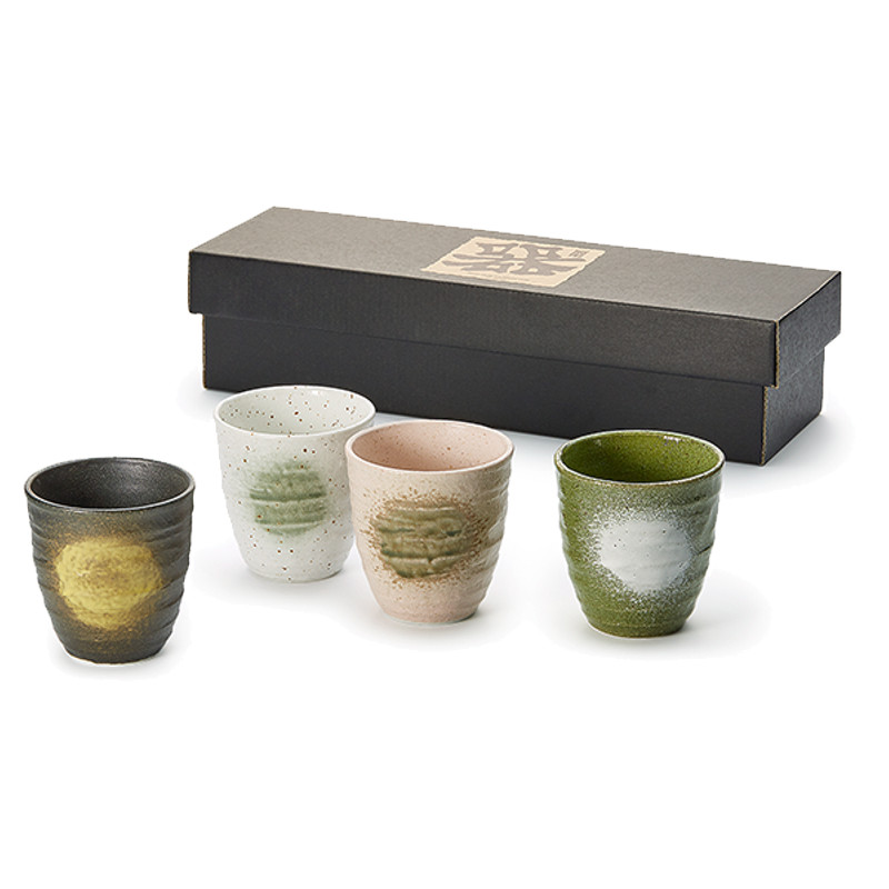 Cup Set &quot;Akari&quot; Japanisches Porzellan, 4-teilig 0,18 l