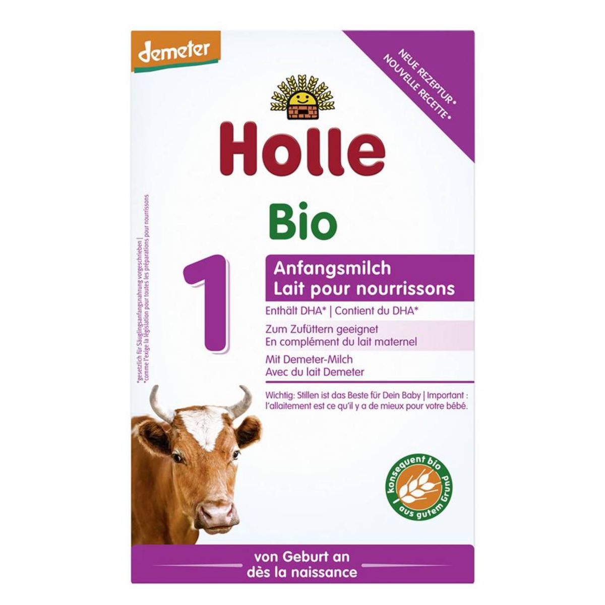 Holle Bio-Anfangsmilch 1 400 g neue Rezeptur