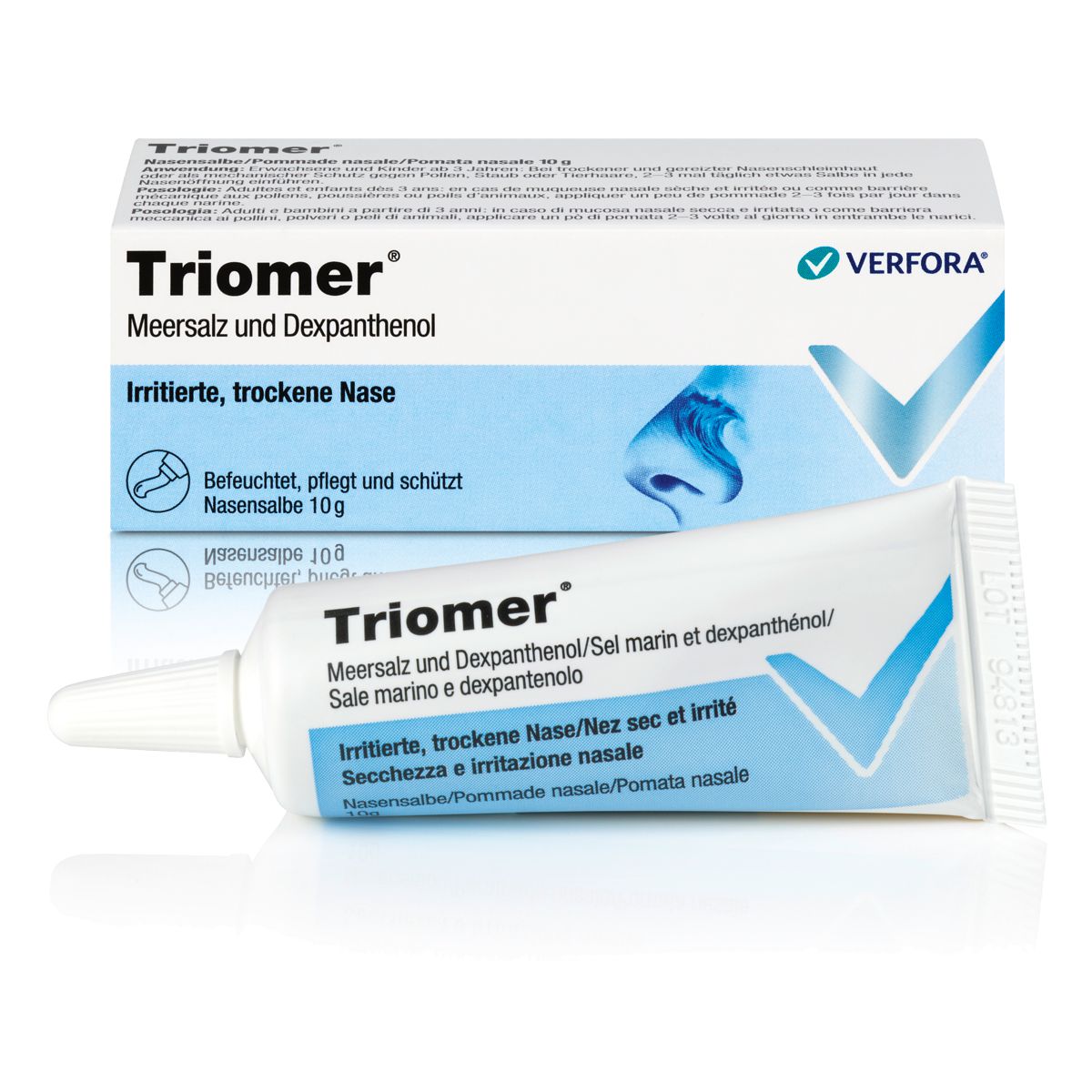 TRIOMER Nasensalbe 10 g