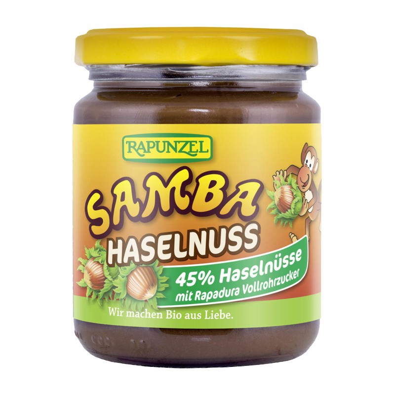 Rapunzel Samba Haselnuss Schoko Aufstrich