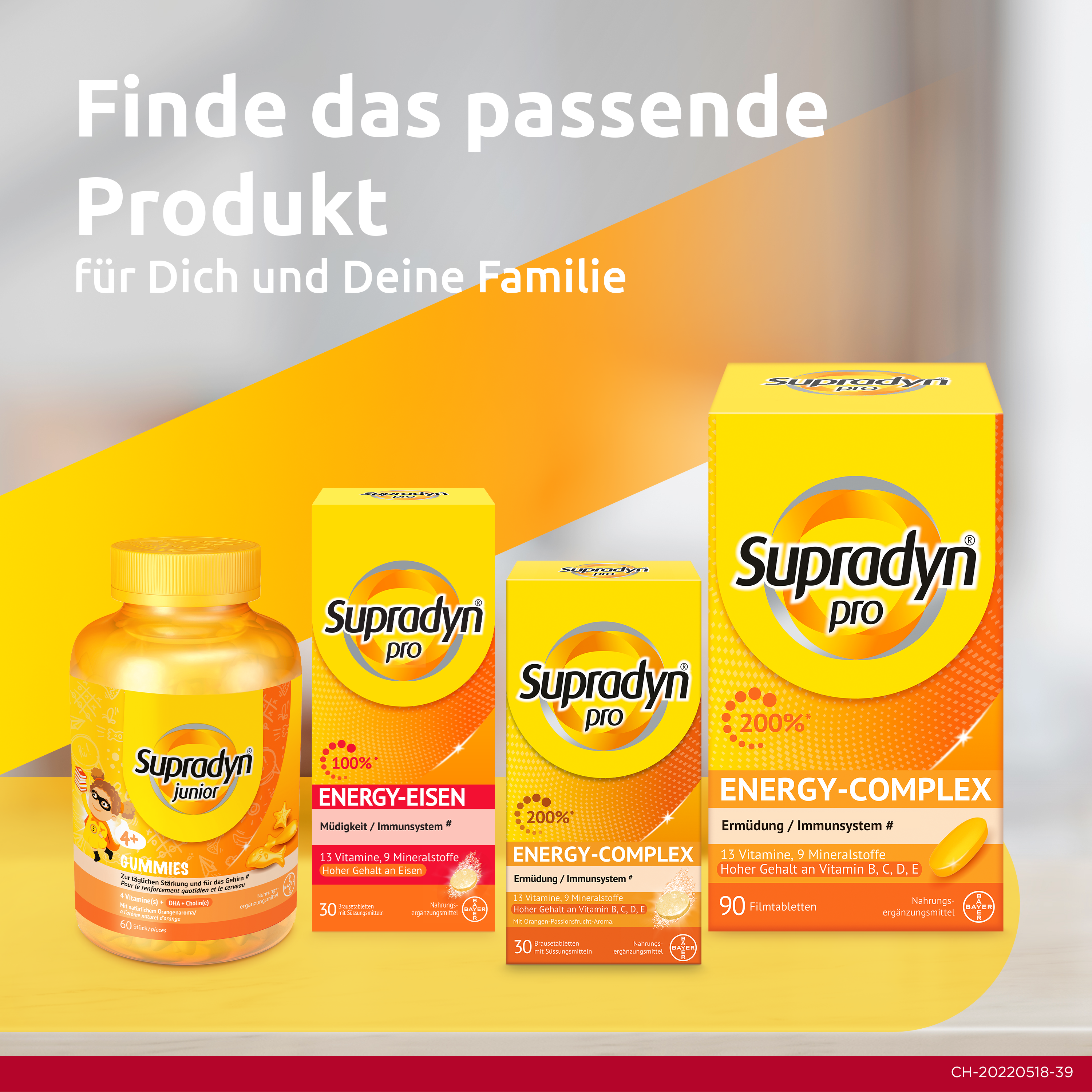 Supradyn Energy Eisen Filmtabletten 3x 60 Stück