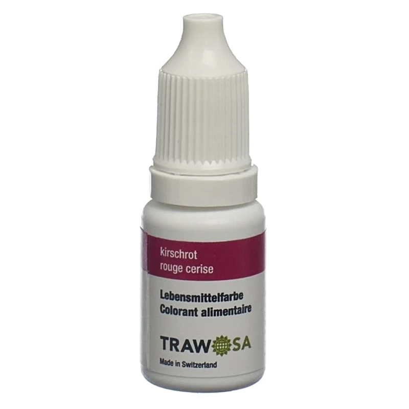 TRAWOSA Lebensmittelfarbstoff kirschrot 10 ml