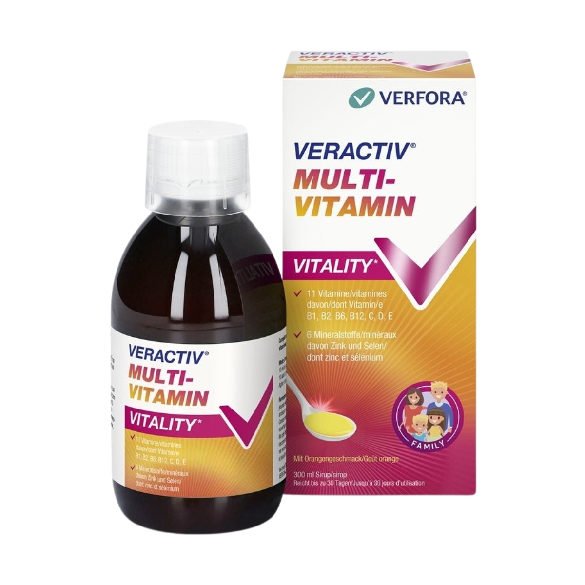 Veractiv Multivitamin Sirup 300 ml