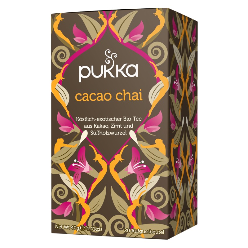 PUKKA Cacao Chai Tee Bio 20 Beutel