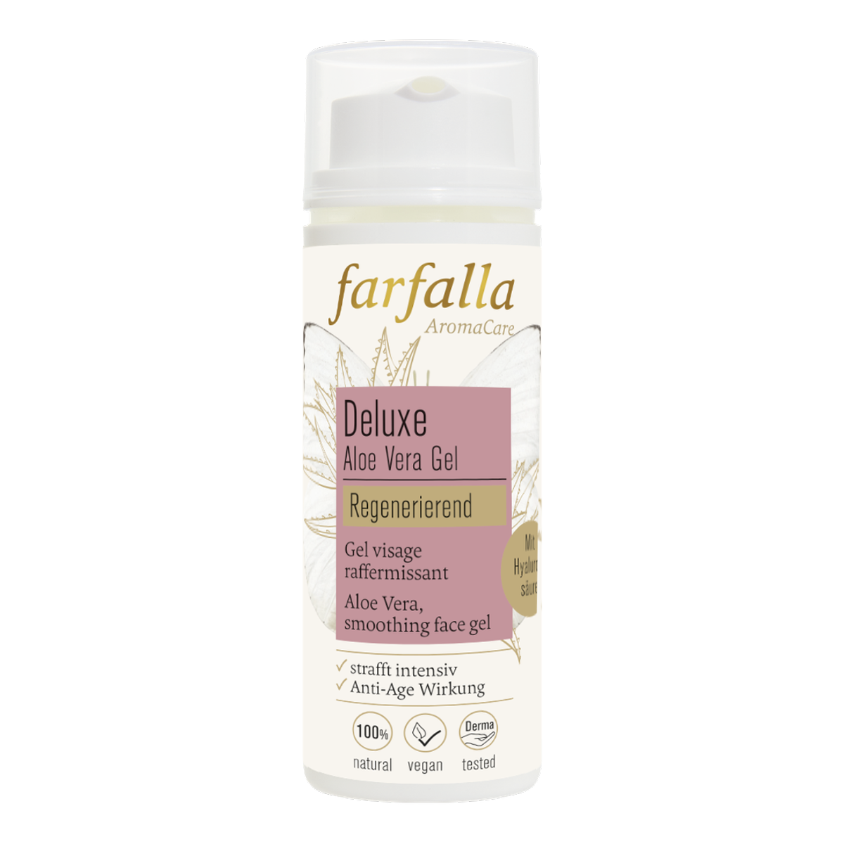 FARFALLA Deluxe Gesichtsgel Aloe Vera 50 ml