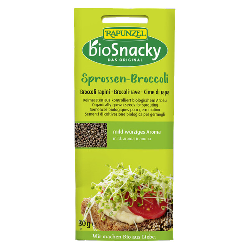 Biosnacky Sprossen-Broccoli Beutel 30 g