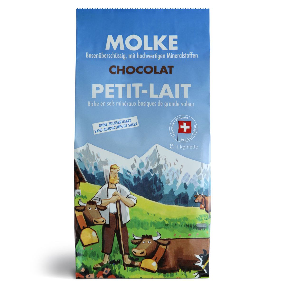 Biosana Molke Granulat Chocolat Beutel 1 kg